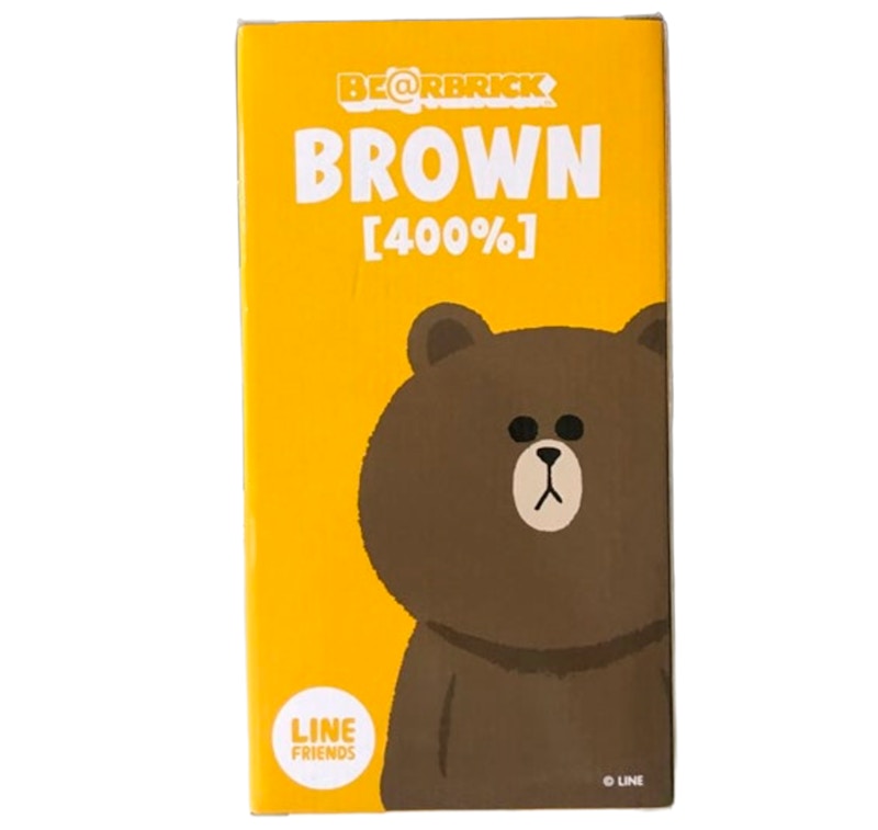 Bearbrick Brown 400% Brown