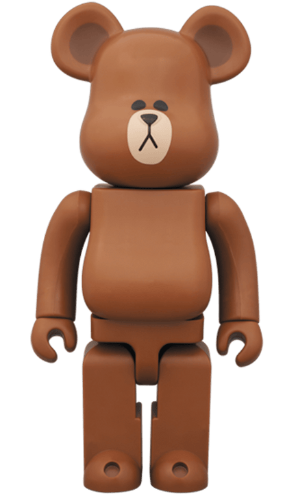 Bearbrick Brown 400% Brown