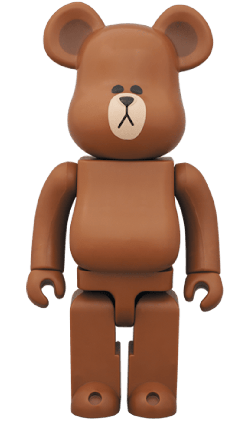 Bearbrick Brown 400% Brown