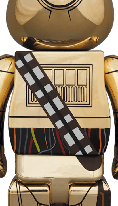Bearbrick C-3PO (TM) (The Rise of Skywalker Ver.) 100% & 400% Set