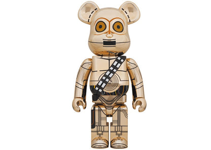 Bearbrick C-3PO (The Rise of Skywalker Ver.) 1000% Gold Chrome Ver.