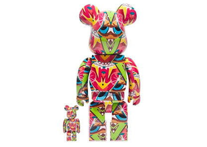 Bearbrick CRASH 100% & 400% Set Multi
