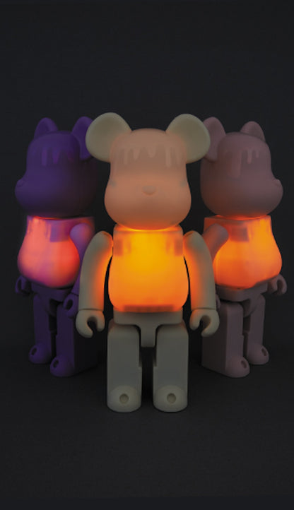 Bearbrick Candle 400% Cream