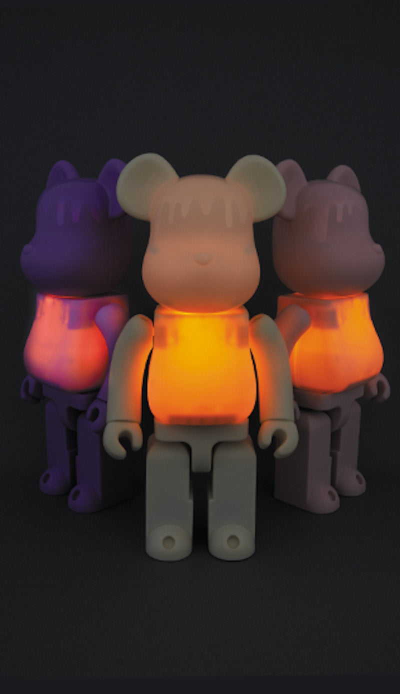 Bearbrick Candle 400% Cream