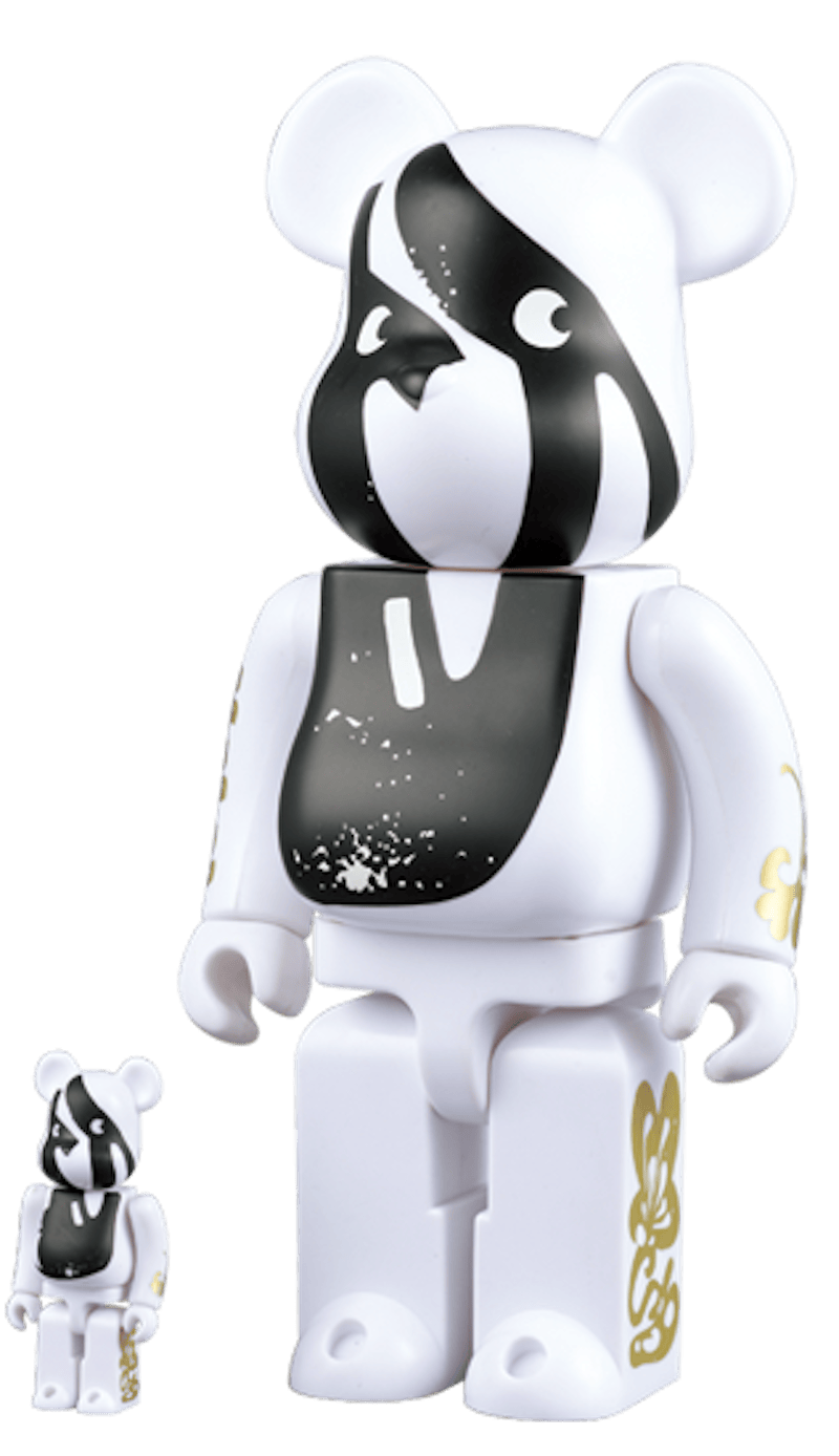 Bearbrick Cap & Pep 400% White