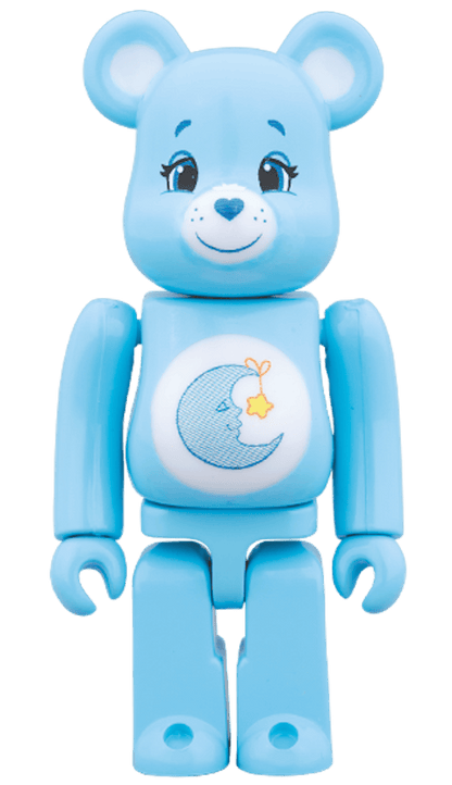 Bearbrick Care Bear (TM) Bedtime Bear 100% Blue