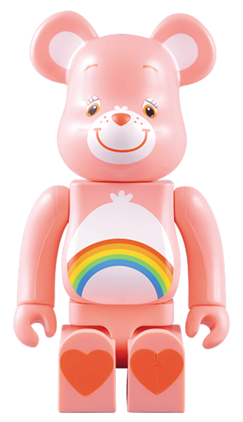 Bearbrick Care Bears(TM) Cheer Bear(TM) 400% Pink