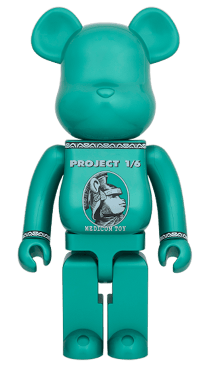 Bearbrick Centurion 1000% Green