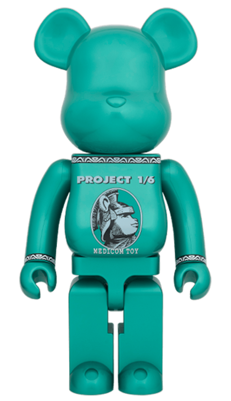 Bearbrick Centurion 1000% Green