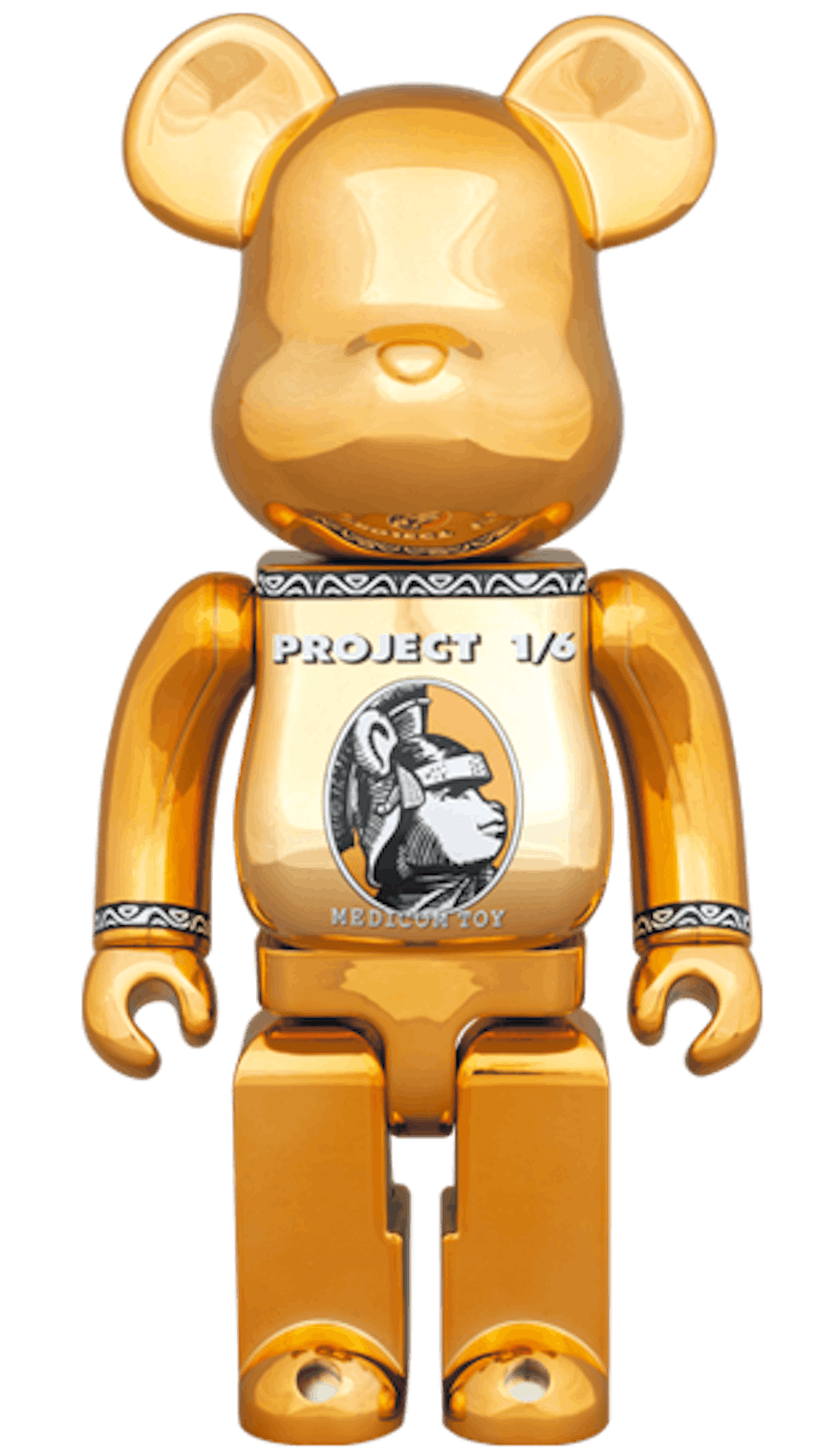 Bearbrick Centurion 400% Gold
