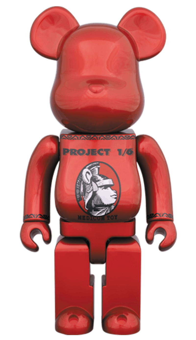 Bearbrick Centurion 400% Red