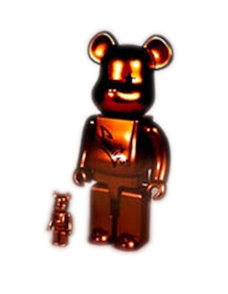 Bearbrick Character Expo Limited Fujii Fumiya Design 100% & 400% Set Gold