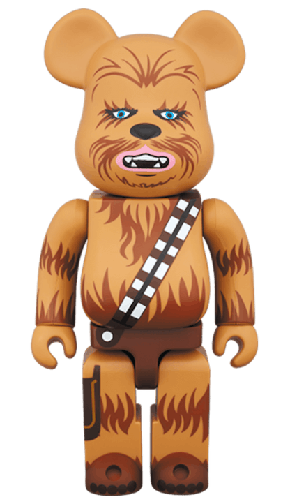 Bearbrick Star Wars Chewbacca 400% Brown