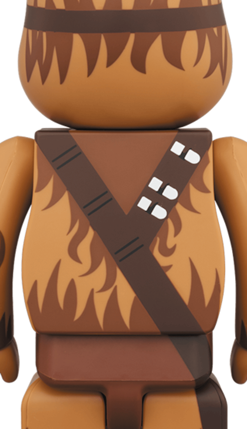 Bearbrick Chewbacca (Han Solo Ver.) 400% Brown