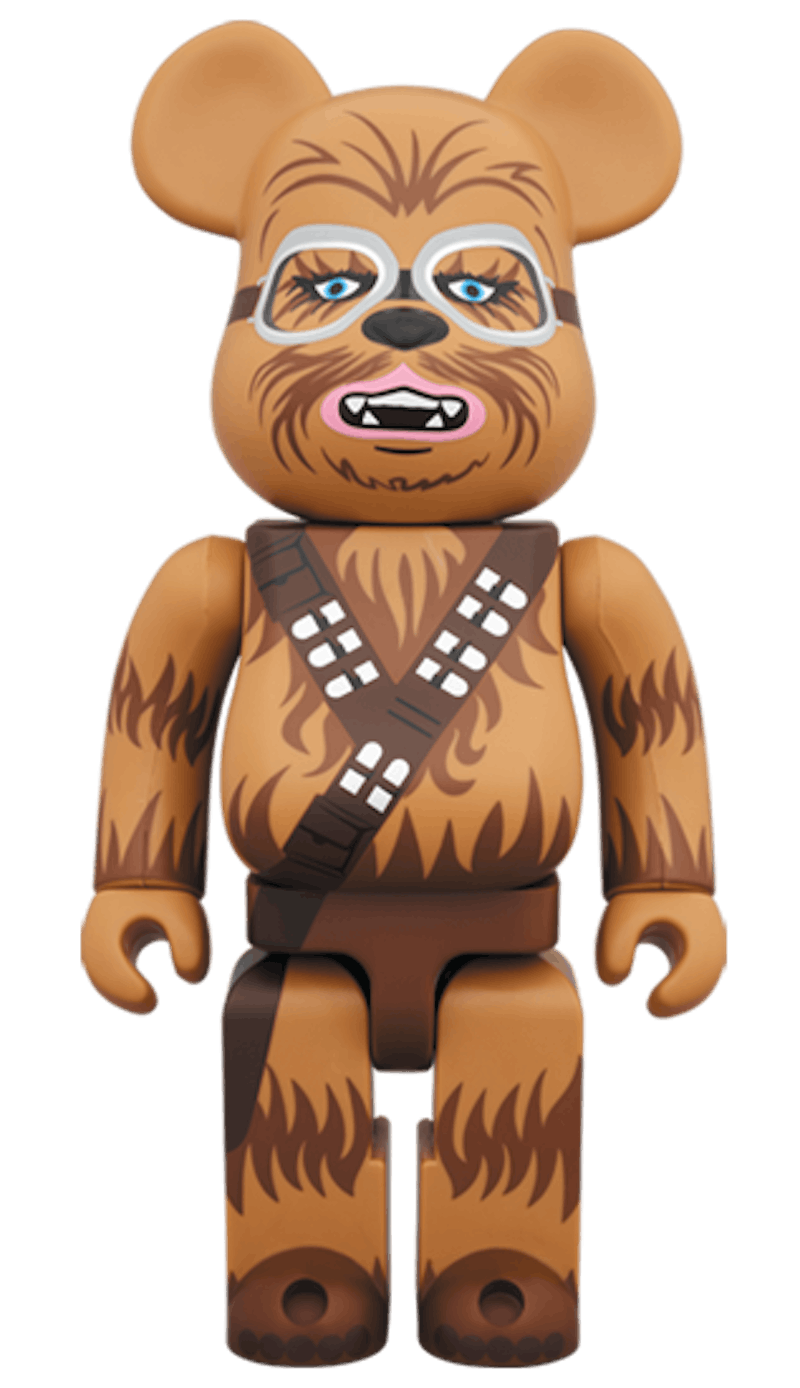 Bearbrick Chewbacca (Han Solo Ver.) 400% Brown