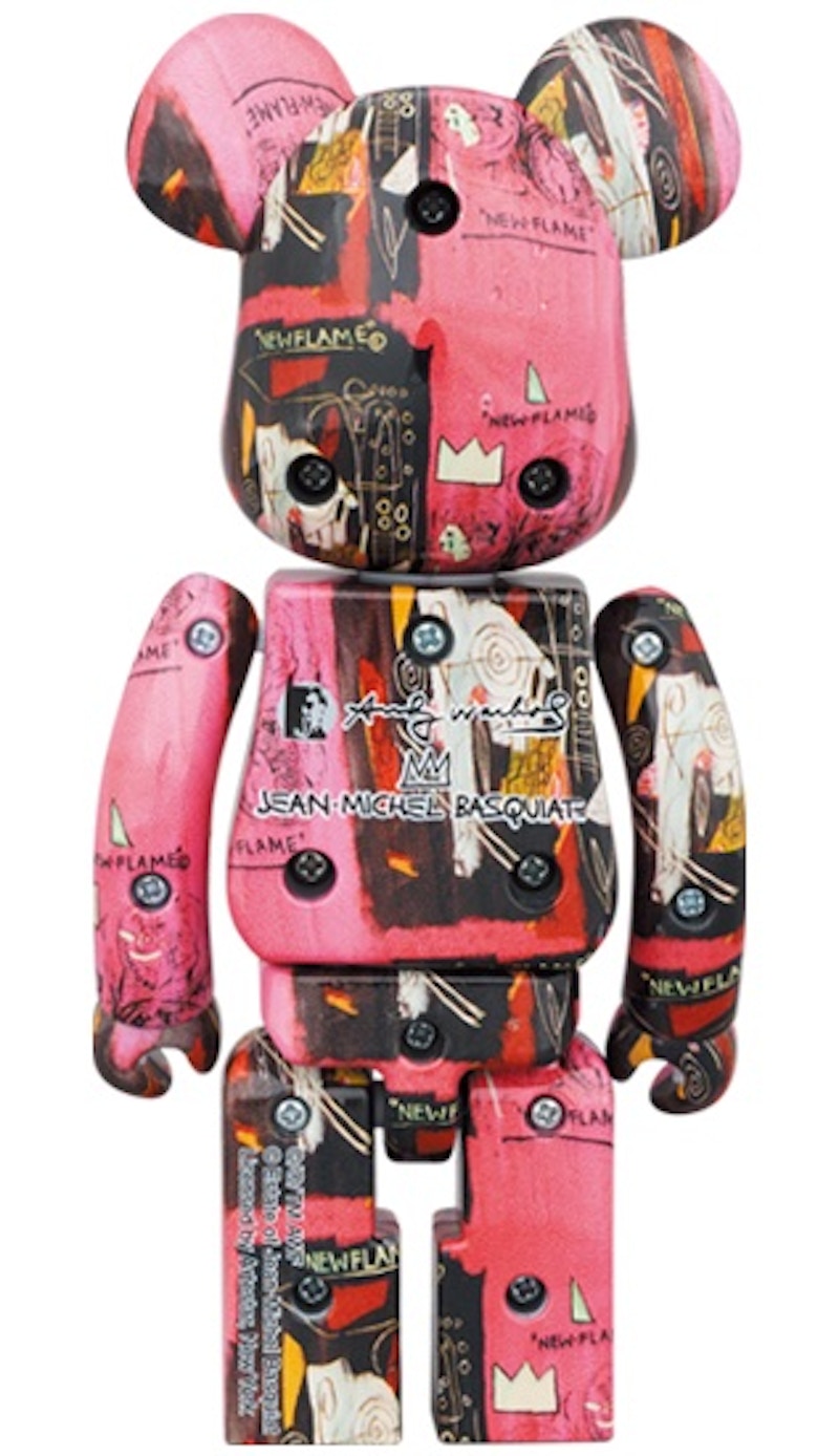 Bearbrick Chogokin Andy Warhol x Jean-Michel Basquiat 200%