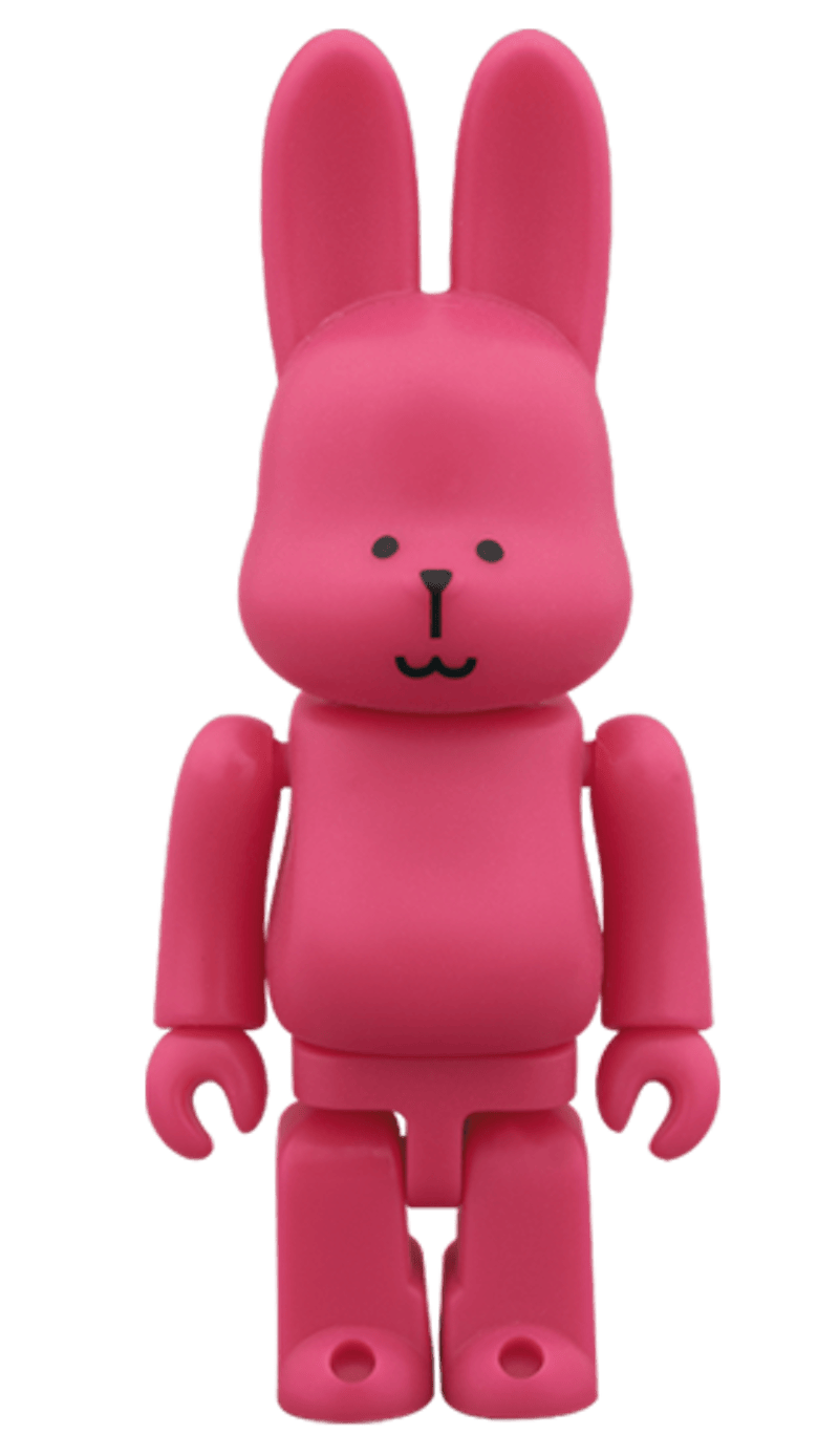Bearbrick Craftholic 100% & 400% Set White