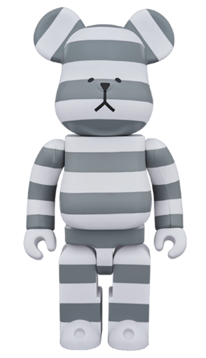 Bearbrick Craftholic 100% & 400% Set White