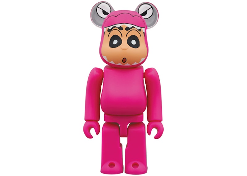 Bearbrick Crocodile Mountain 100% & 400% Set Pink