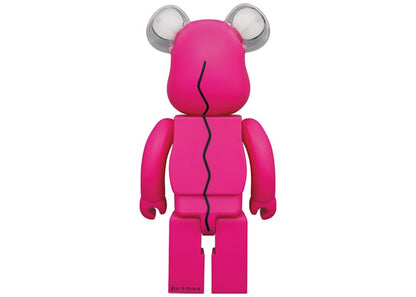 Bearbrick Crocodile Mountain 100% & 400% Set Pink