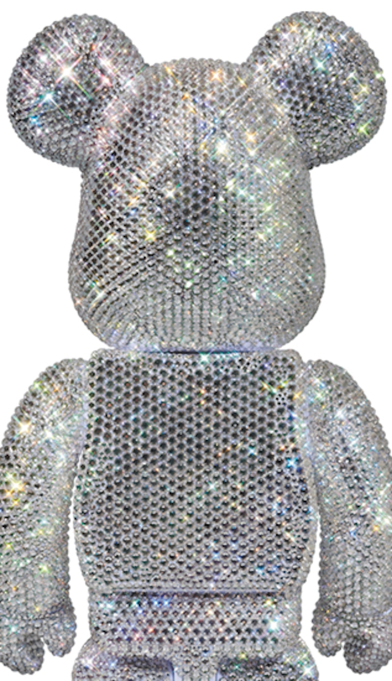 Bearbrick Crystal Decorate 400% Multi