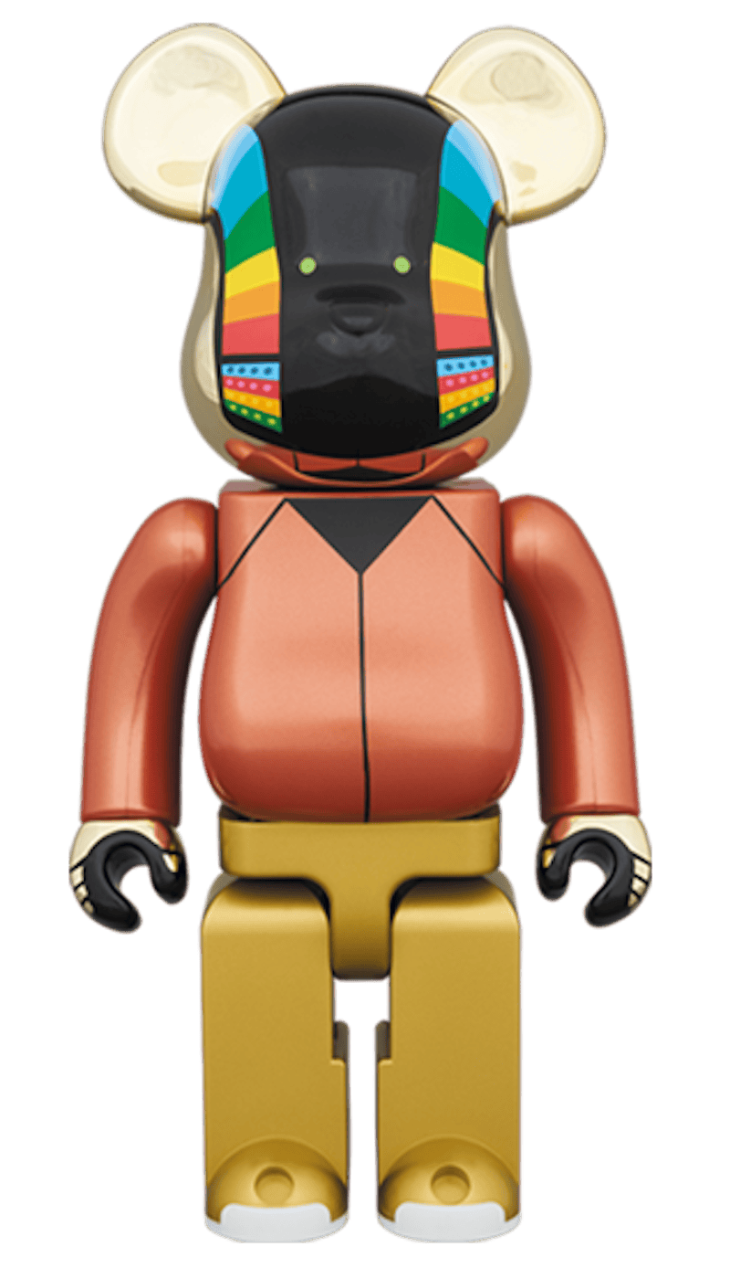 Bearbrick Daft Punk (Discovery Ver.) 2 pack 400% Multi
