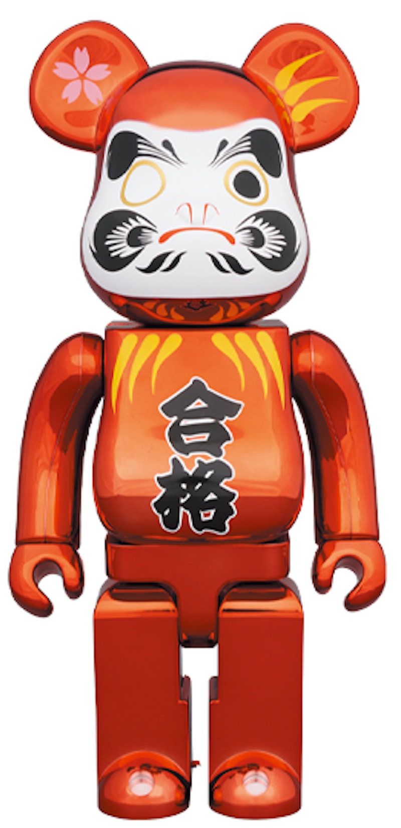 Bearbrick Dama Pass Red Plating 400% Multi