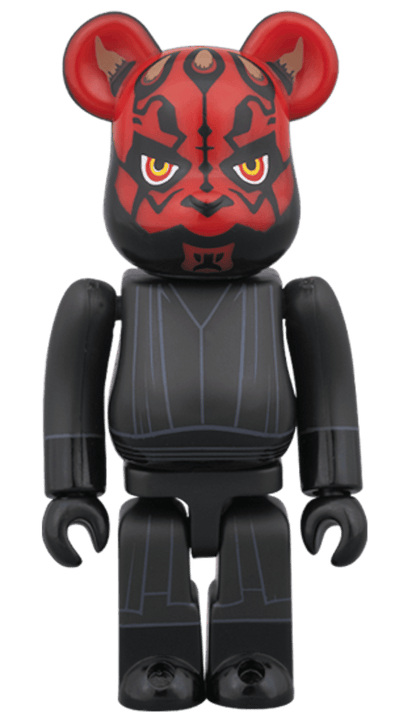 Bearbrick Darth Vader (Holographic Ver.) & Darth Maul 2 Pack 100% Multi