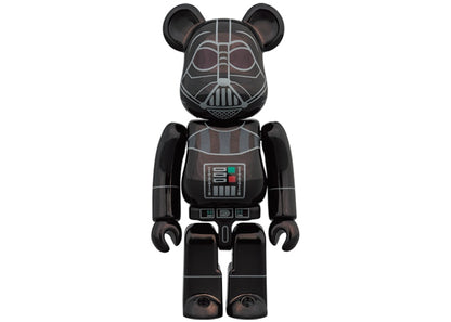 Bearbrick Darth Vader (Rogue One Ver.) 100% & 400% Set Chrome Ver.