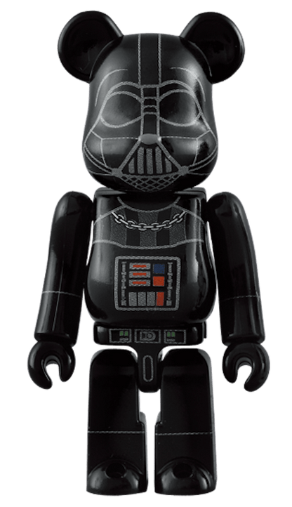 Bearbrick Darth Vader & Stormtrooper 2 Pack 100% Black