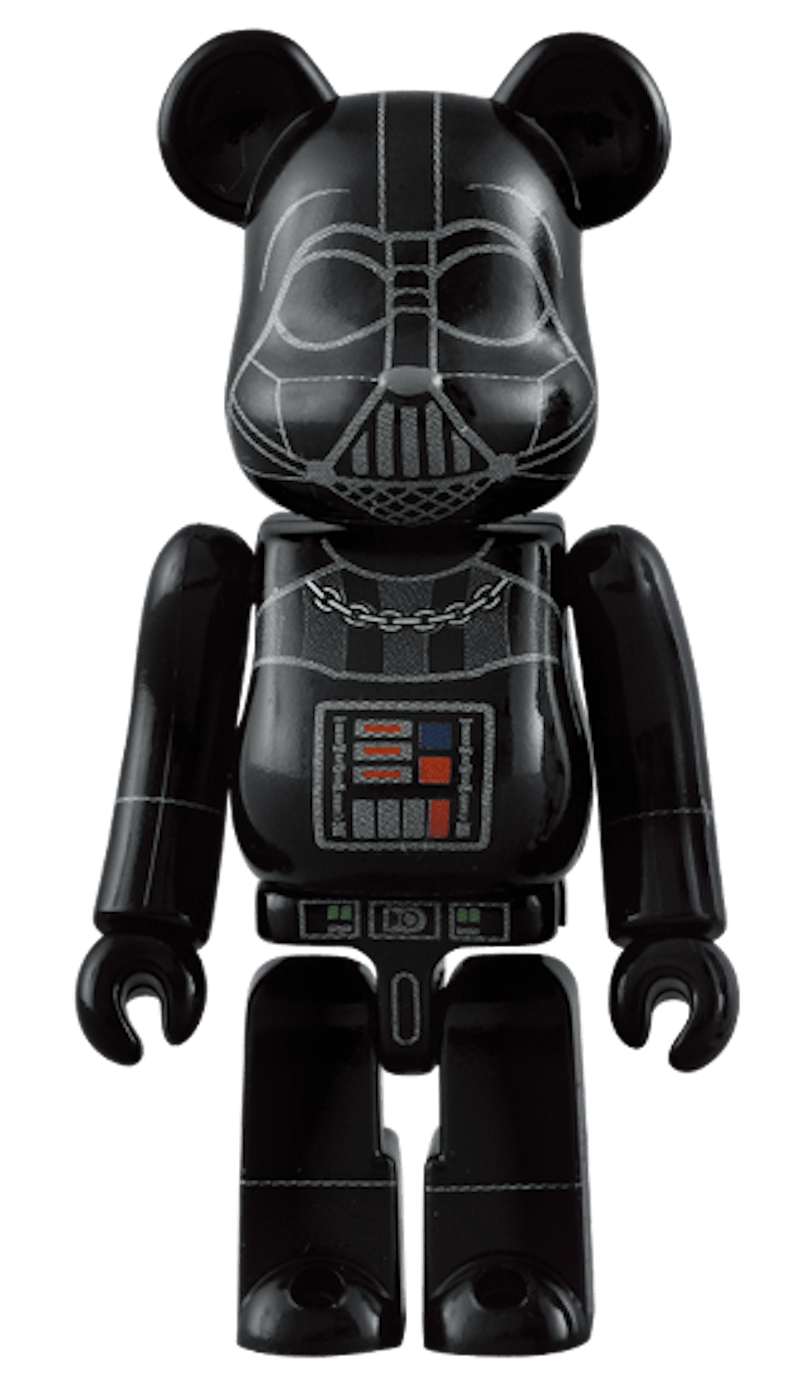 Bearbrick Darth Vader & Stormtrooper 2 Pack 100% Black