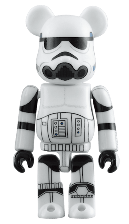 Bearbrick Darth Vader & Stormtrooper 2 Pack 100% Black