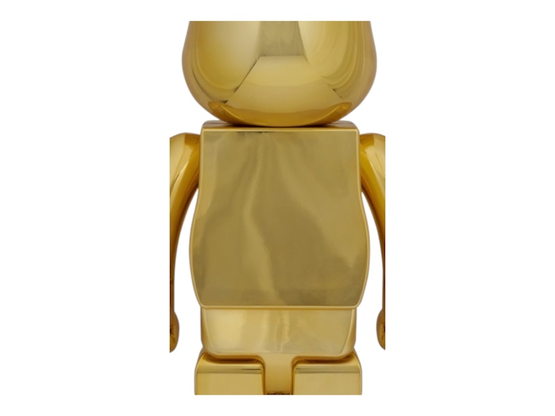 Bearbrick Daruma Gold Plated 1000%