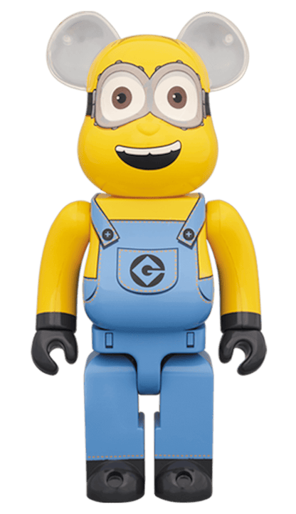 Bearbrick Dave 400% Yellow