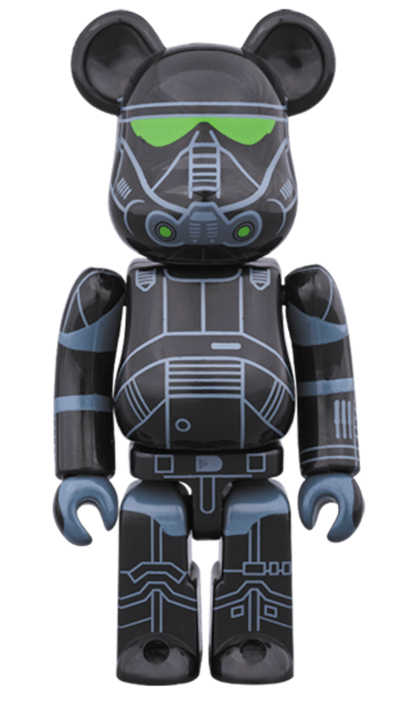 Bearbrick Death Trooper 100% Black