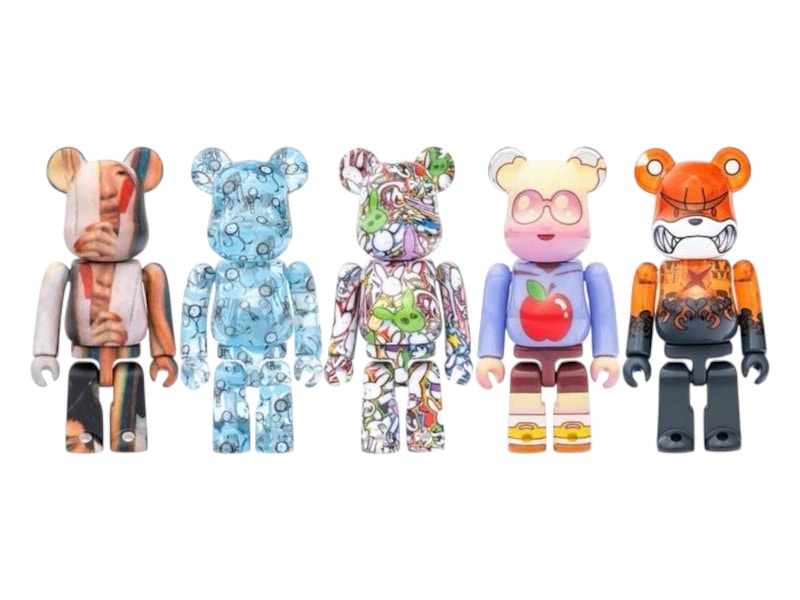 Bearbrick DesignerCon Artist Series 5 (TOUMA, RHYMEZLIKEDIMEZ, Soey Milk, The London Police, and Kodone) 100% Set of 5