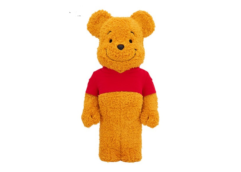 Bearbrick Disney Winnie the Pooh (Costume Fabric Version) 1000%