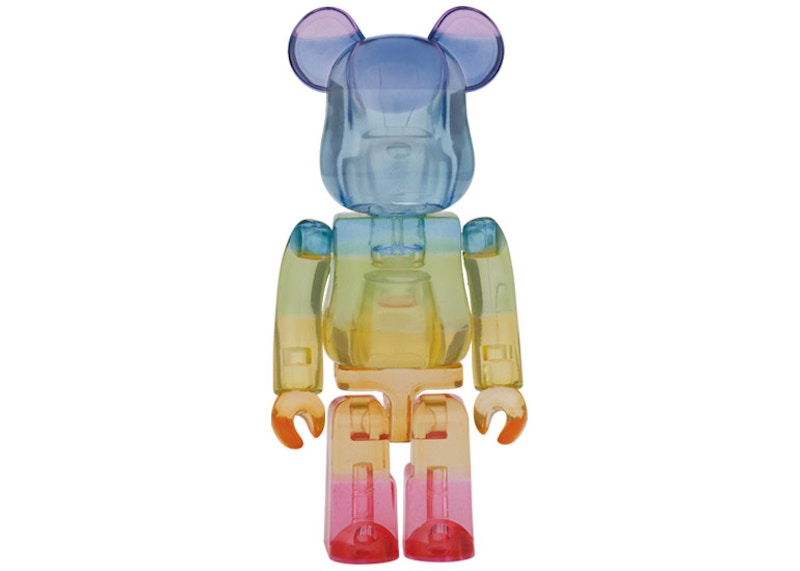 Bearbrick Dogs 100% & 400% Set Clear Multi