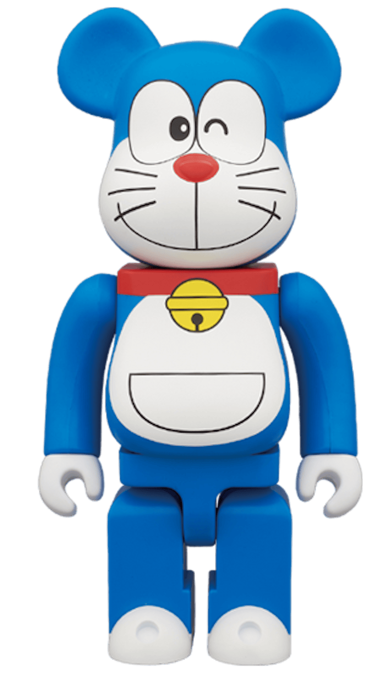 Bearbrick Doraemon 400% Blue