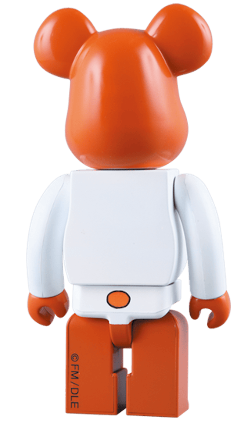 Bearbrick Dr. Leonardo 400% Orange