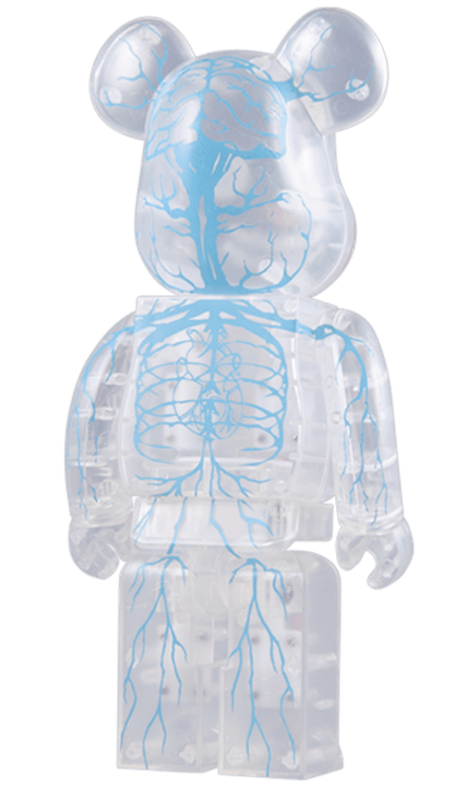 Bearbrick Dr. Romanelli 400% Translucent