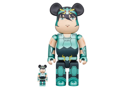 Bearbrick Dragon Constellation Shiryu 100% & 400% Set