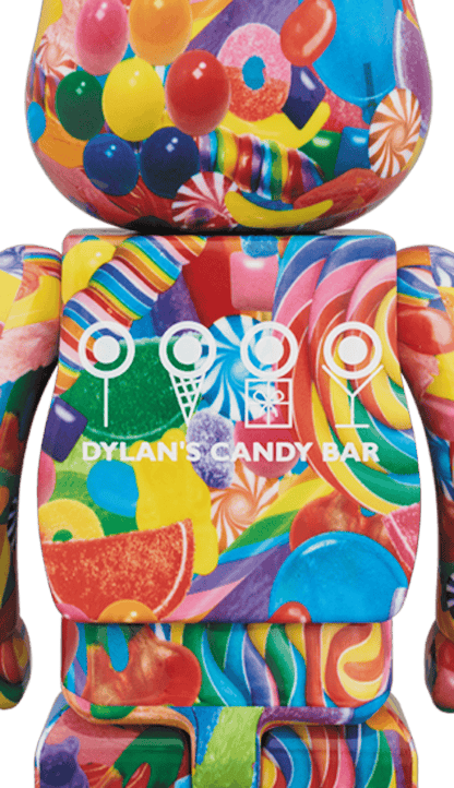 Bearbrick Dylan's Candy Bar 100% & 400% Set Multi