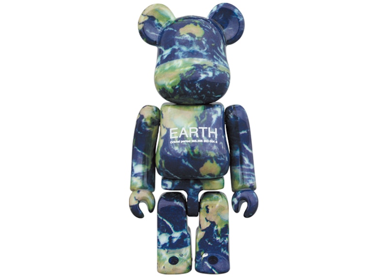 Bearbrick Earth (Columbia Space Shuttle) 100% & 400% Set