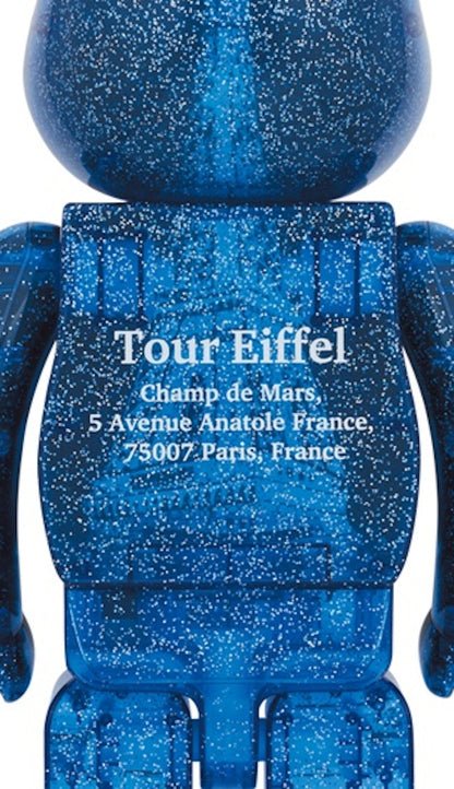 Bearbrick Eiffel Tower Sparkling 1000%