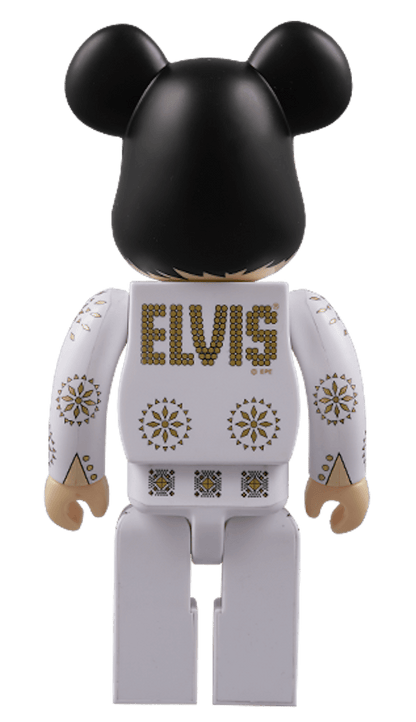Bearbrick Elvis Presley 100% & 400% Set White