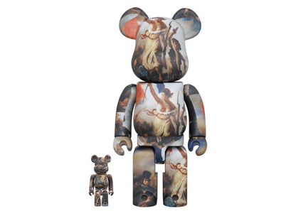 Bearbrick Eugène Delacroix (Liberty Leading the People) 100% & 400% Set