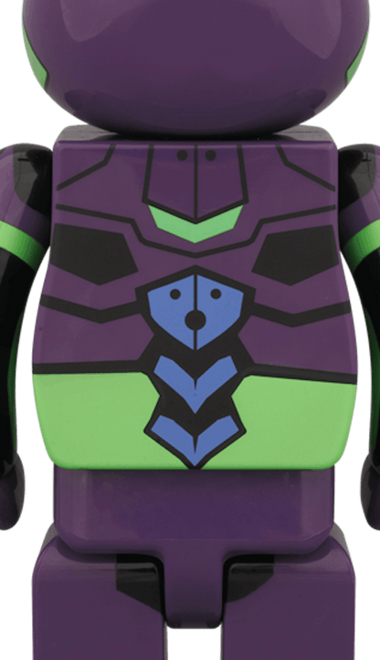 Bearbrick Evangelion First Unit Night Color 400% Purple