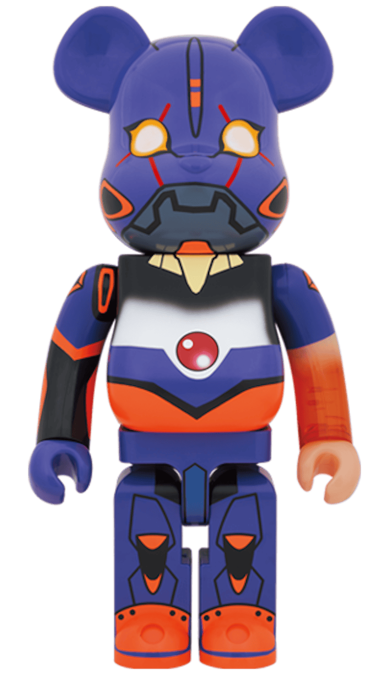 Bearbrick Evangelion Unit 1 Awakening Edition 1000%
