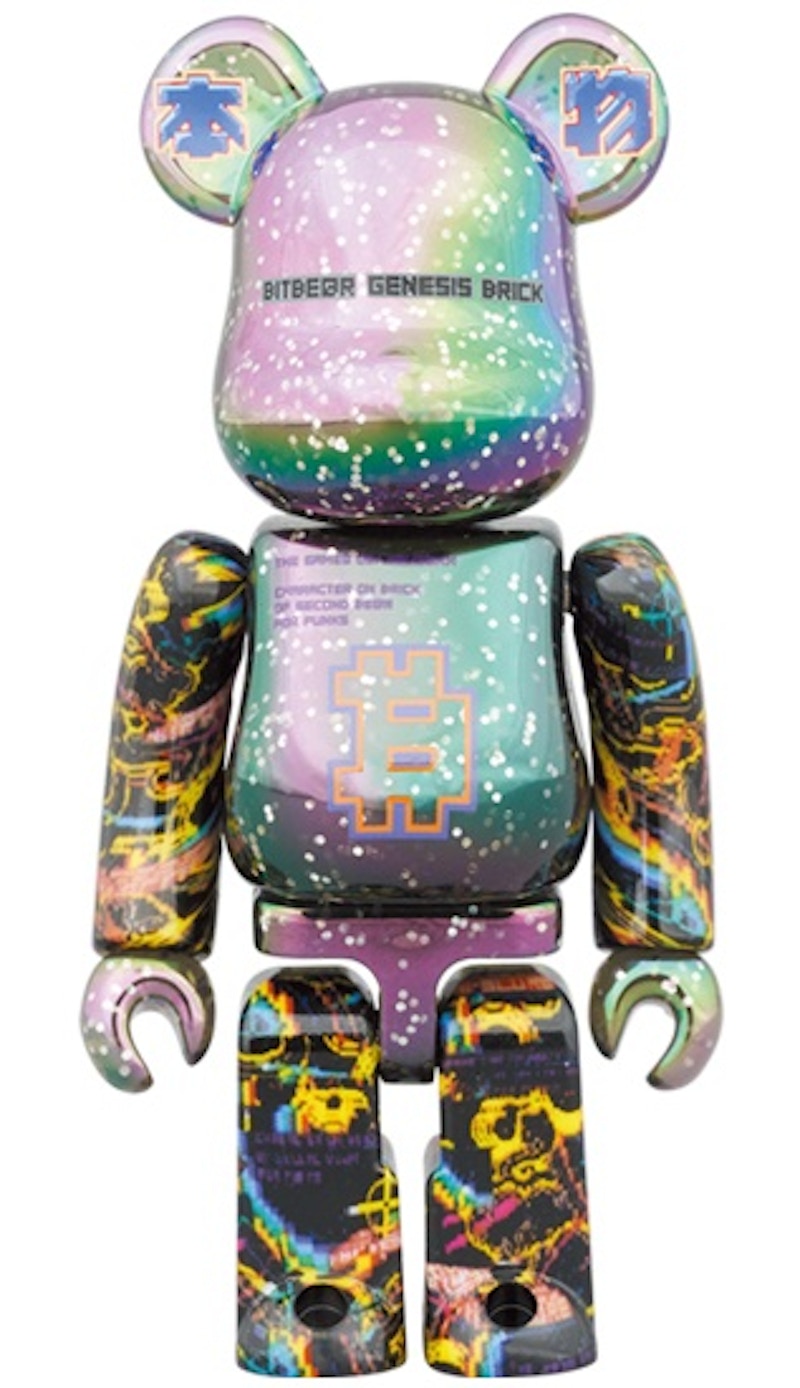 Bearbrick Excalibur (Satoshi Nakamoto) 100% & 400% Set